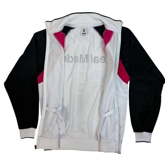 Y2K Style Real Madrid C.F. Adidas Track Jacket Men’s Small Soccer - Picture 4 of 8